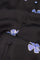 Erina Dress | Black/Cornflower Blu
