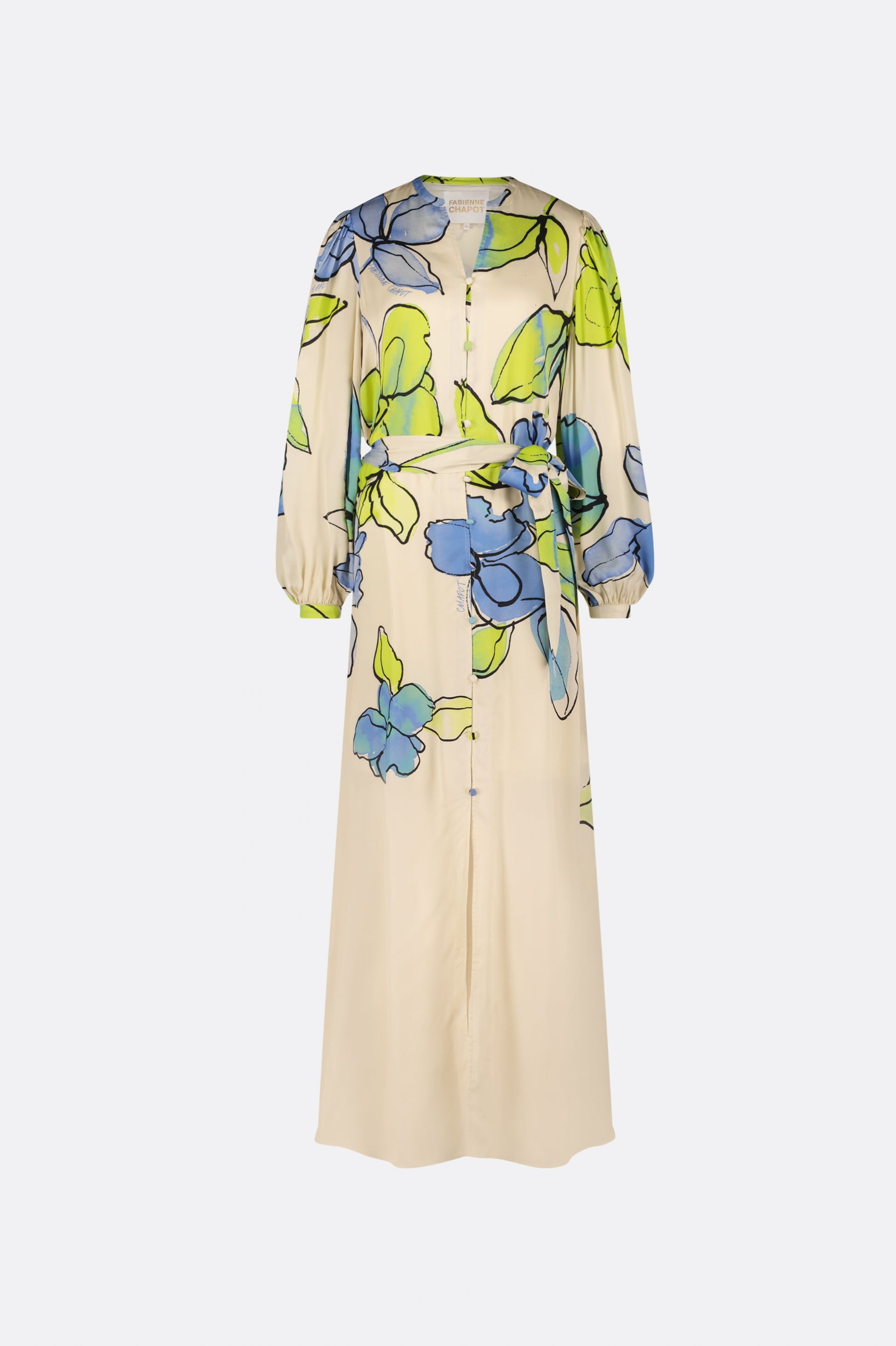 Erina Dress | Cream White/Lovely L