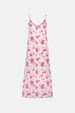 Lisa Dress | Hot Pink/Cream White