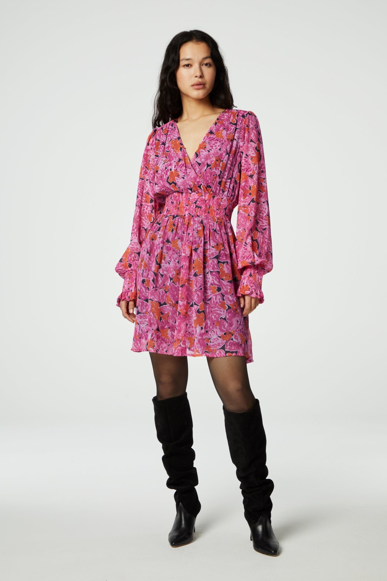 Anjuna Dress | Lollipop Pink/Chili