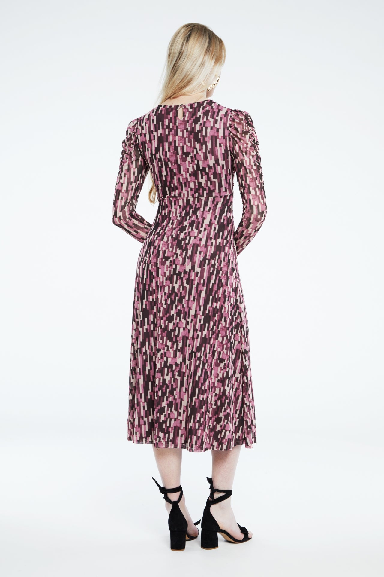 Bella Dress | Pink Mirage/Black