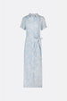 Boyfriend Broderie Maxi Dress | Summer Blue