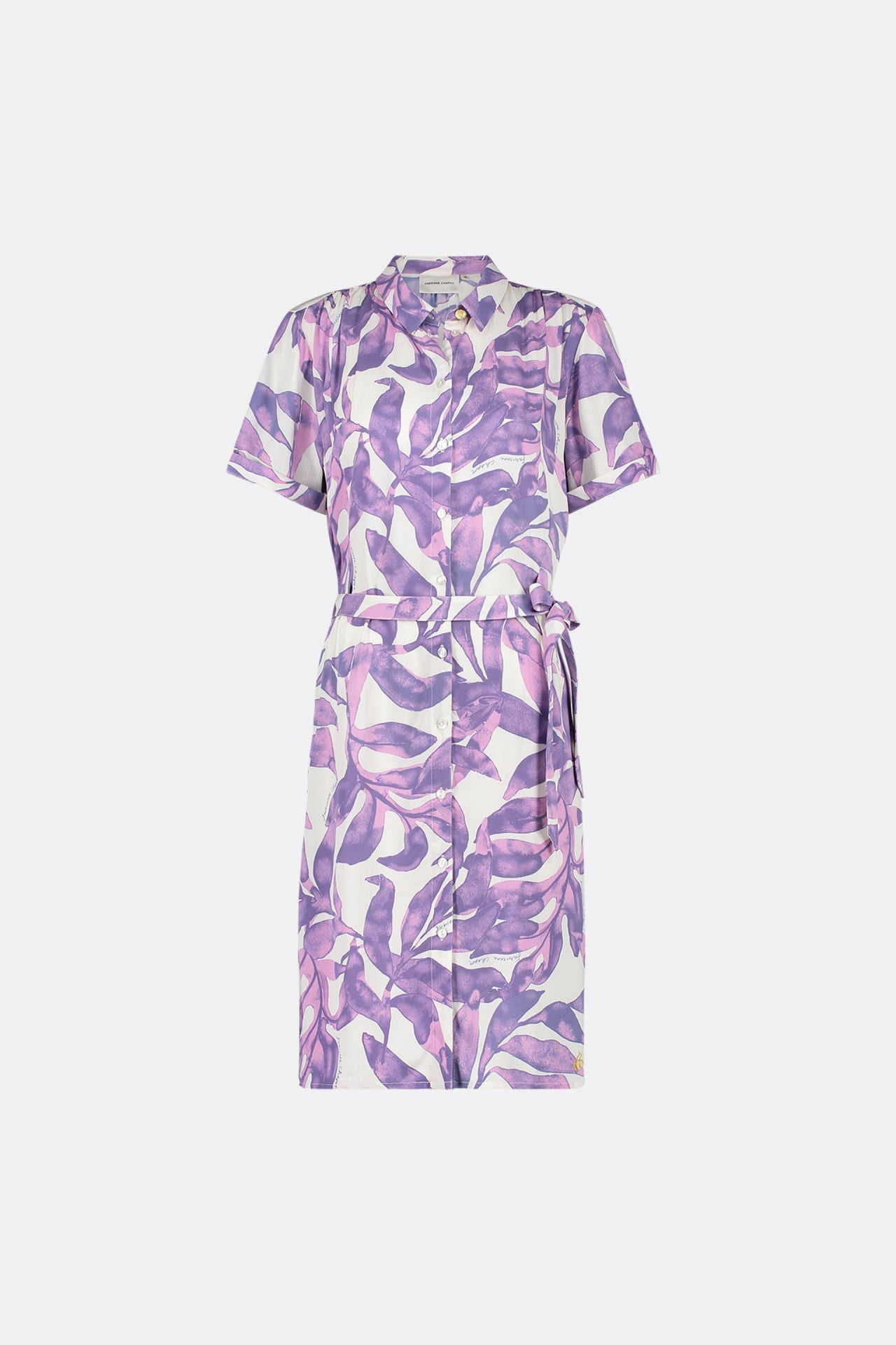 Boyfriend Dress | Warm White/Dusty Lov