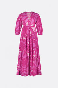Cala Dress | Hot Pink/Pink Rose