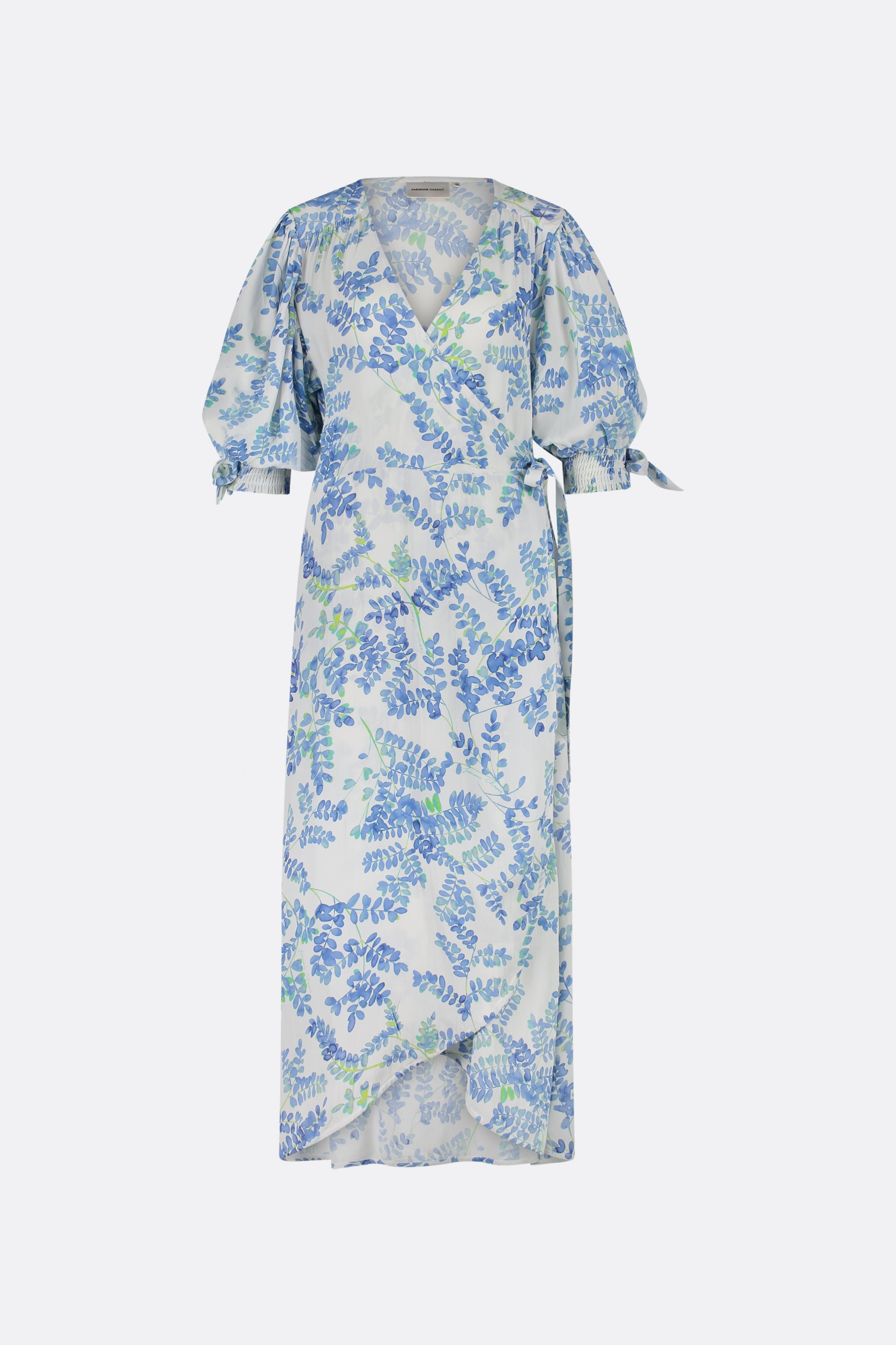 Hannah Dress | Juicy Lime/Cream Whi
