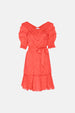 Crissy Dress | Hot Coral
