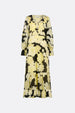 Brigitte Dress | Black/Lemon Sorbet