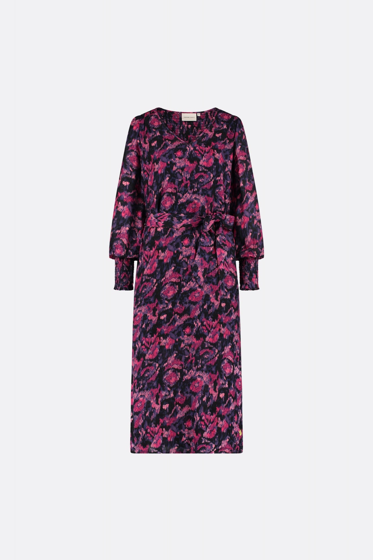 Bree Dress | Black/Dirty Pink