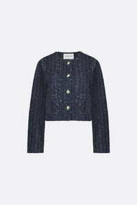 Davis Denim Blazer | Dark Indigo