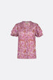 Bobbie Blouse | Tile Red/Plum Party
