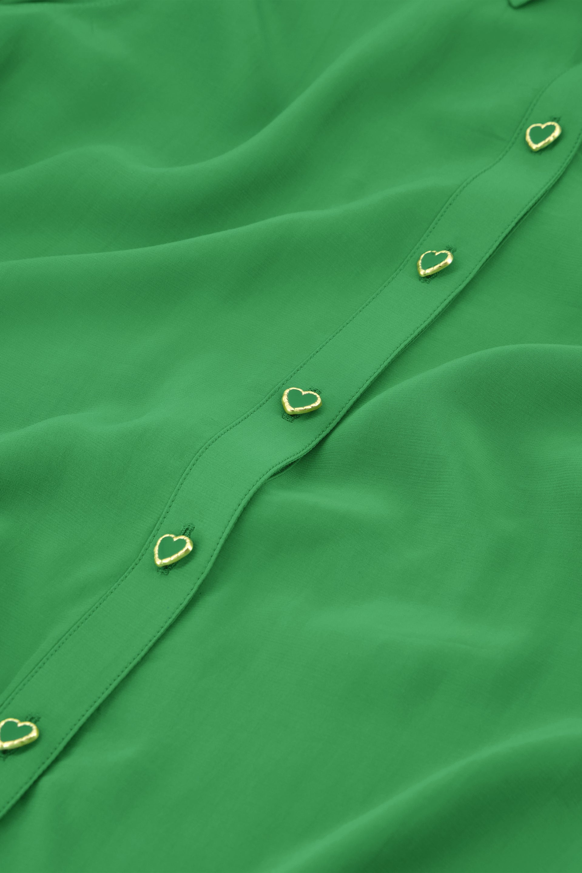 Salma Blouse | Parrot Green