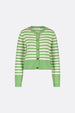 Stine Cardigan | Pea Green