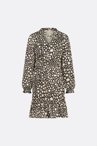 Dorothy Dress | Black/Creme Brulee