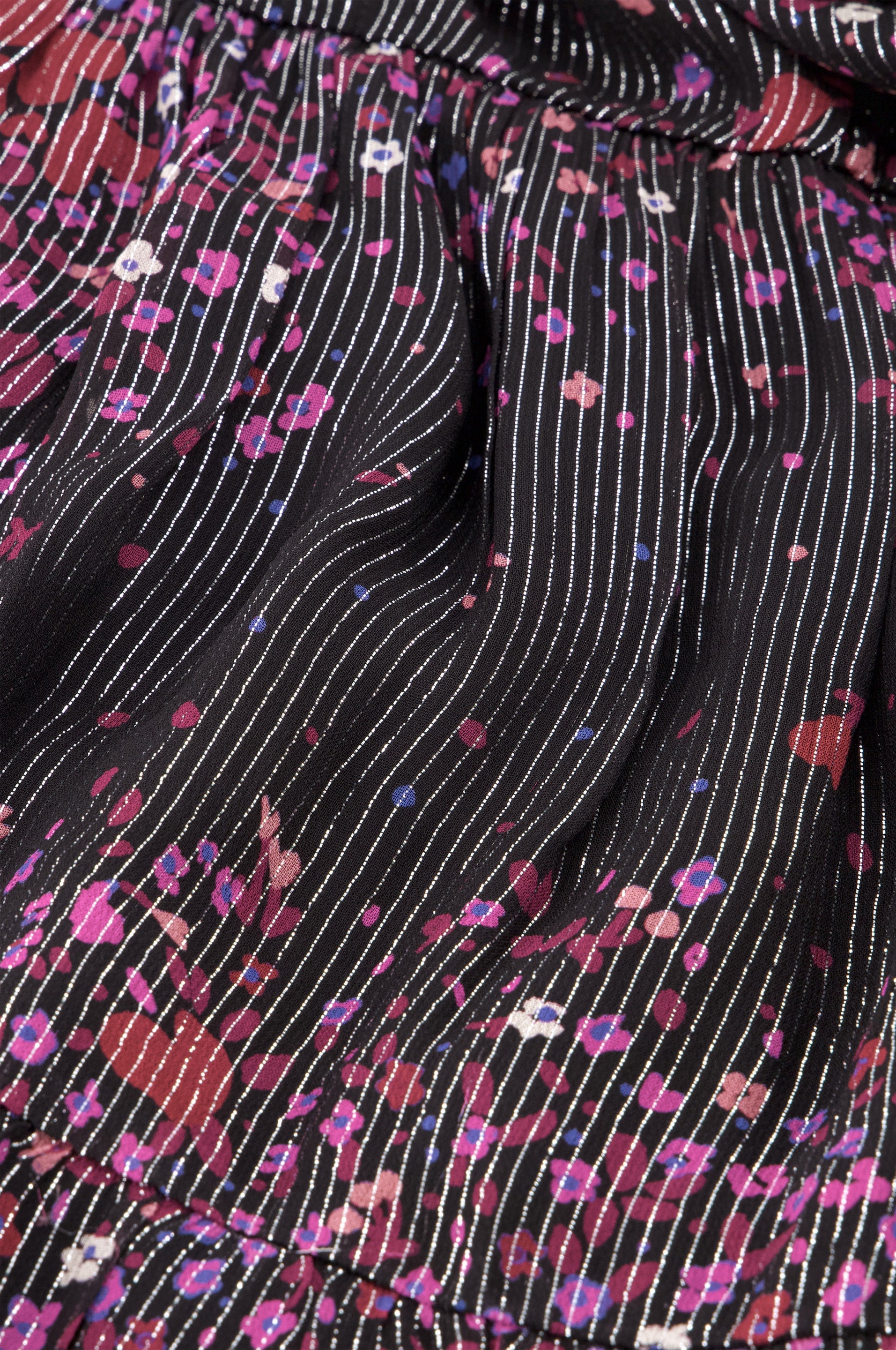 Romy Dress | BLack/Raspberry