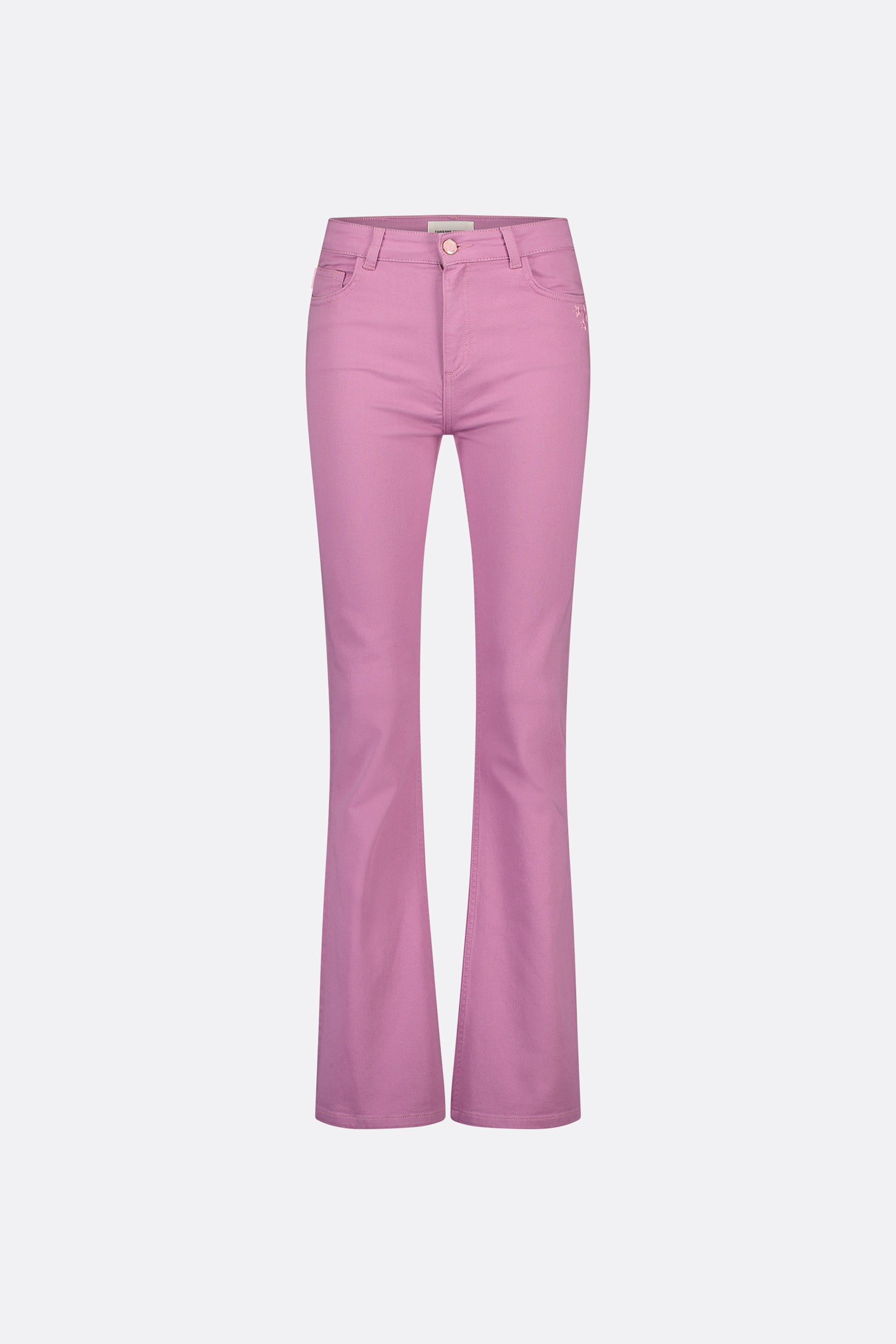 Eva Flare Jeans | Pink Frolly