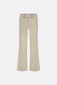 Lucy Wide Leg Jeans | Dirty Beige