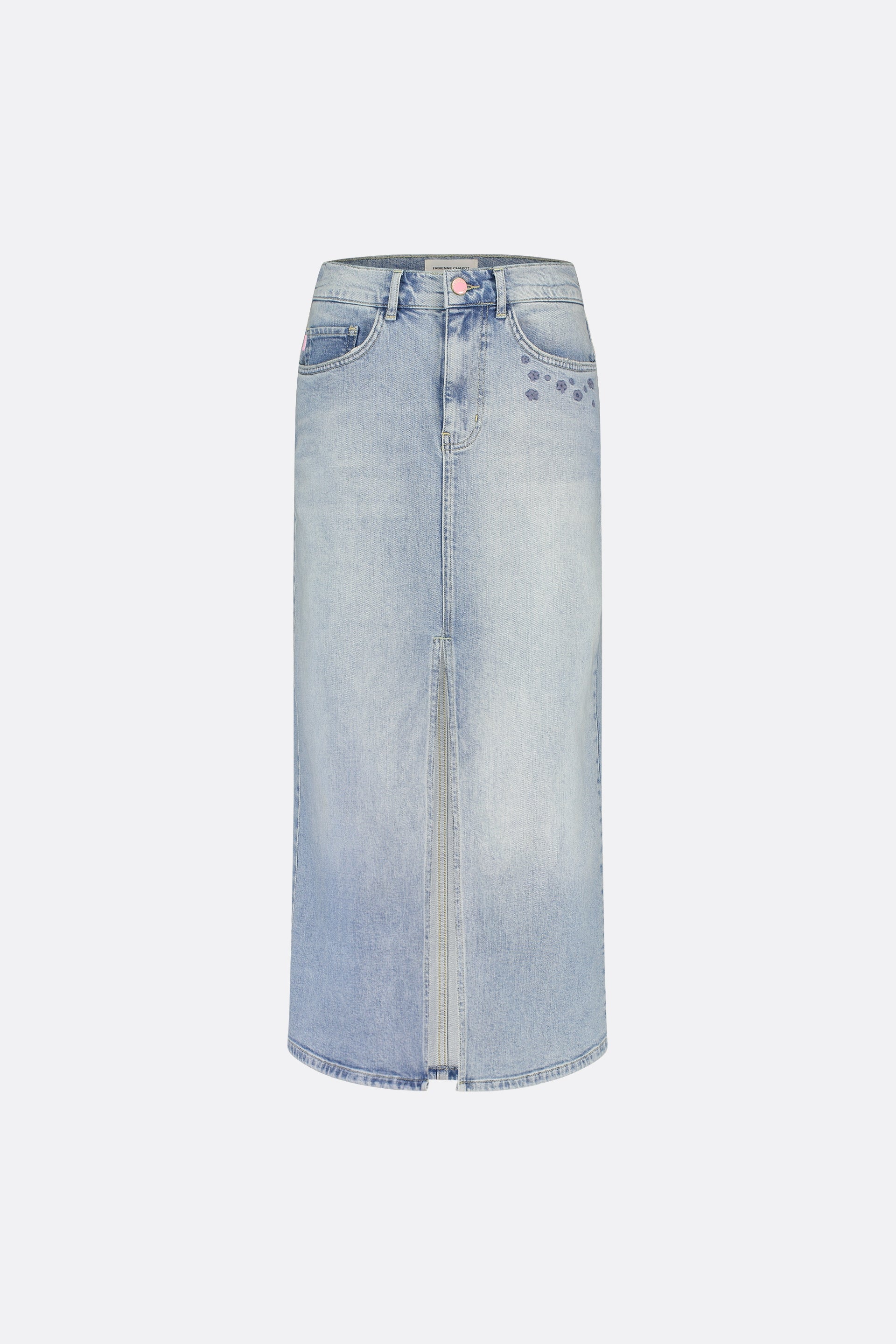 Carlyne Skirt | Light Blue Tinted
