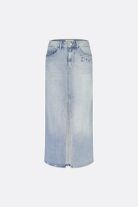 Carlyne Skirt | Light Blue Tinted