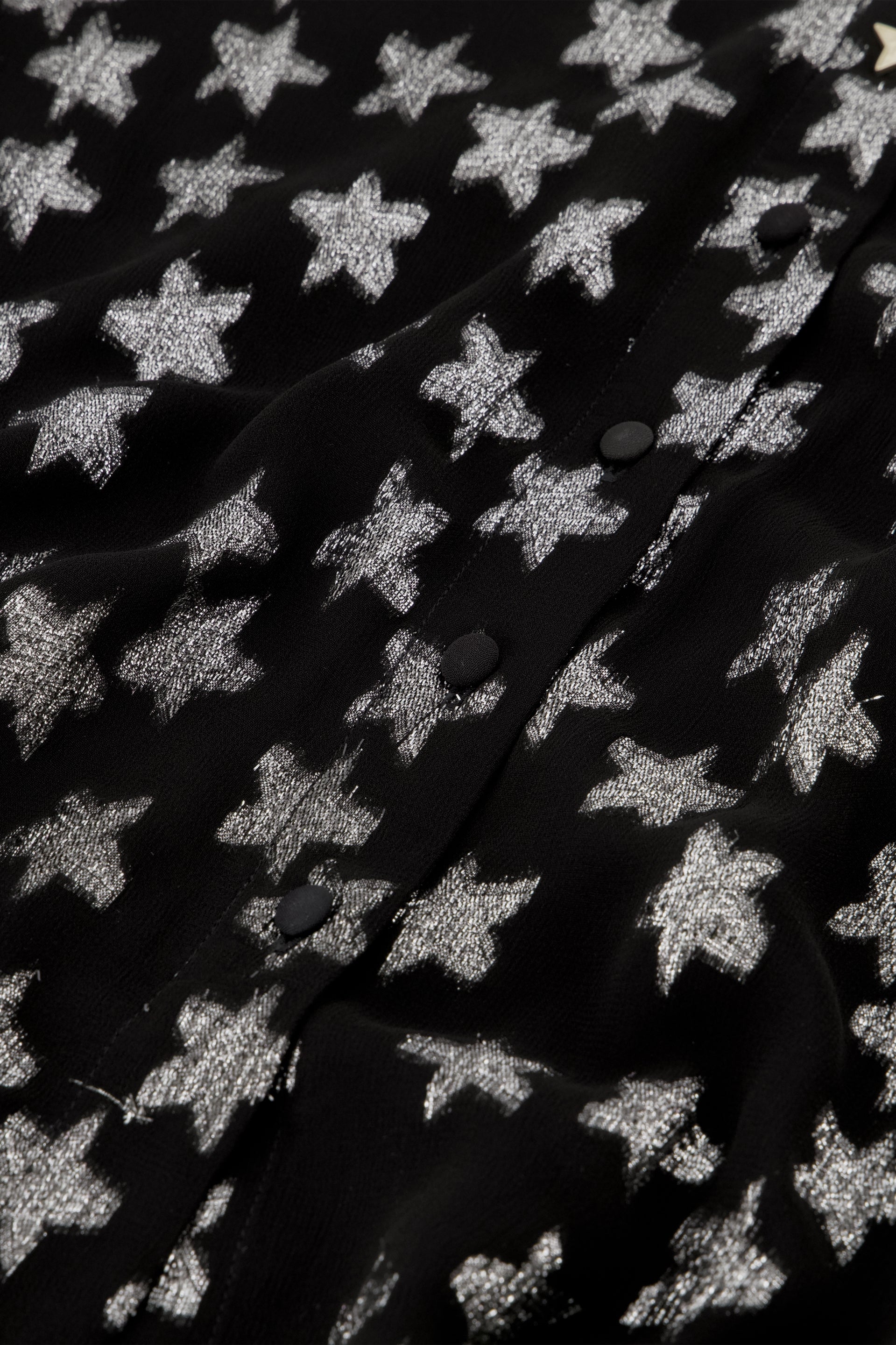 Lila Short Skirt | Black/Silver