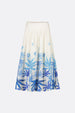 Loua Skirt | Warm white/Bright Bl