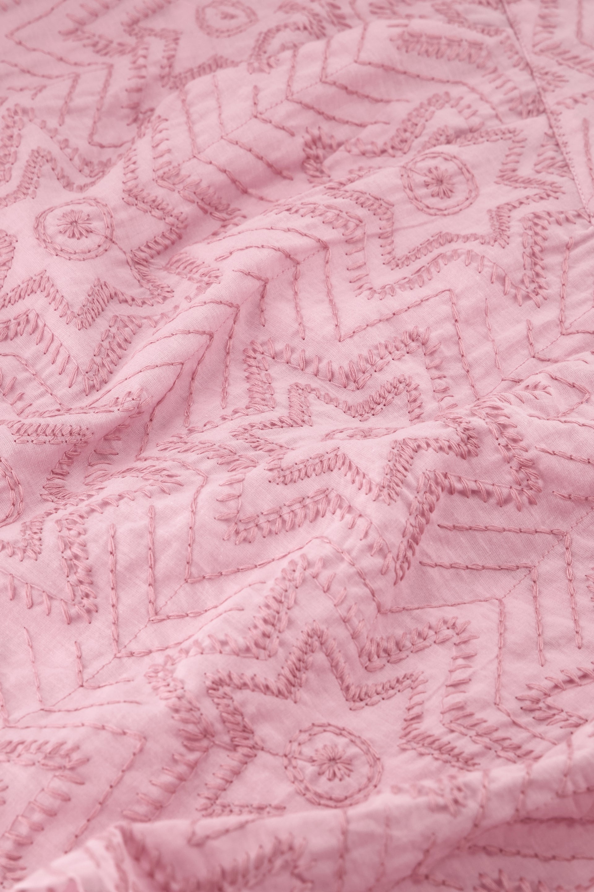 Mya Top Allover Embro | Cameo Pink