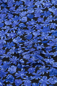 Billy Top | Black/Bright Blue