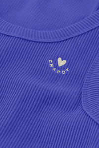 Tanja Jersey Tank | Greco Blue