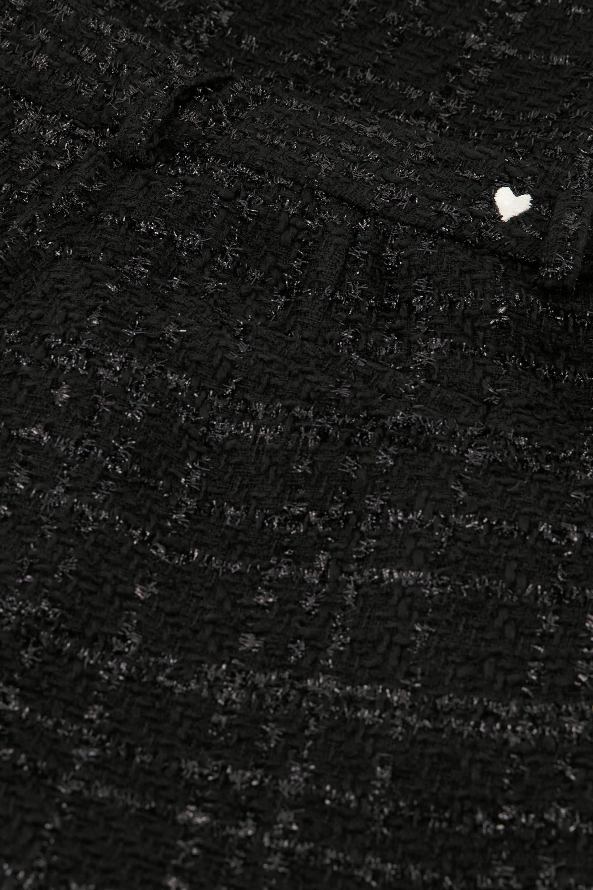 Remi Tweed Trousers | Black