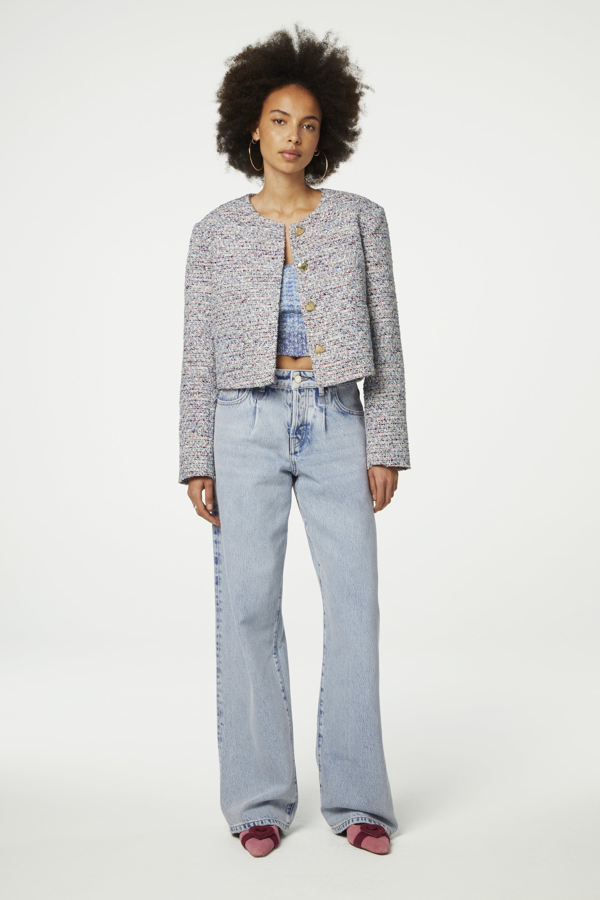 Davis Blazer | Pink Frolly