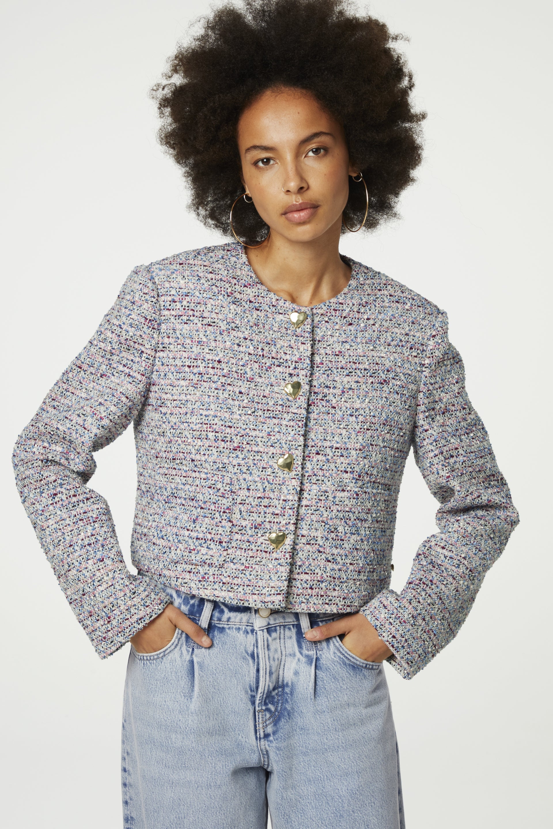 Davis Blazer | Pink Frolly