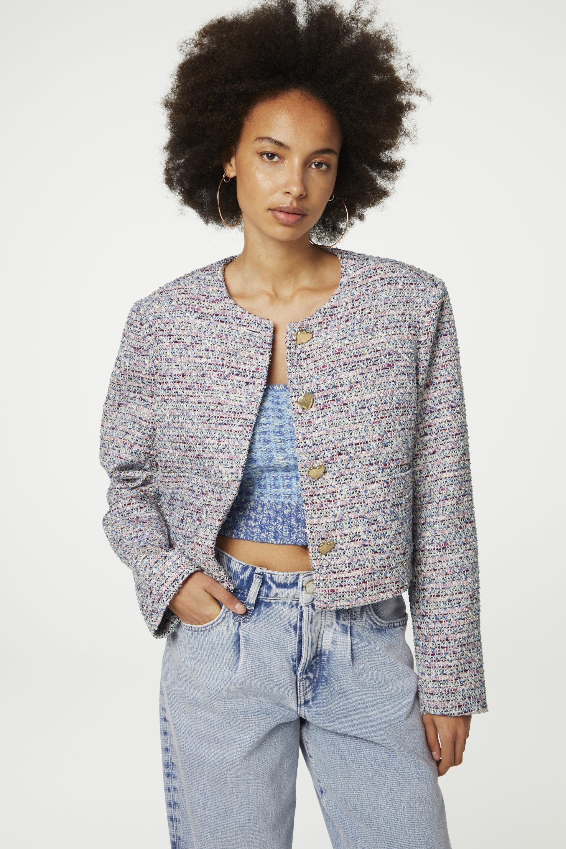 Davis Blazer | Pink Frolly