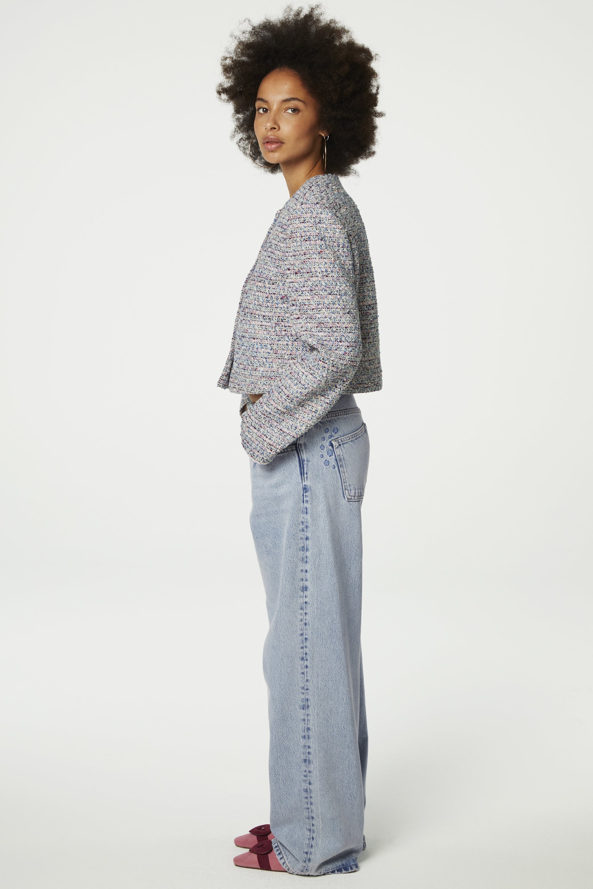 Davis Blazer | Pink Frolly