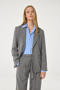 Keaton Blazer | Grey Melange