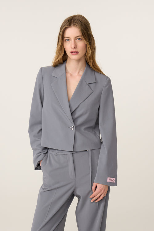 Nena Blazer | Office Grey