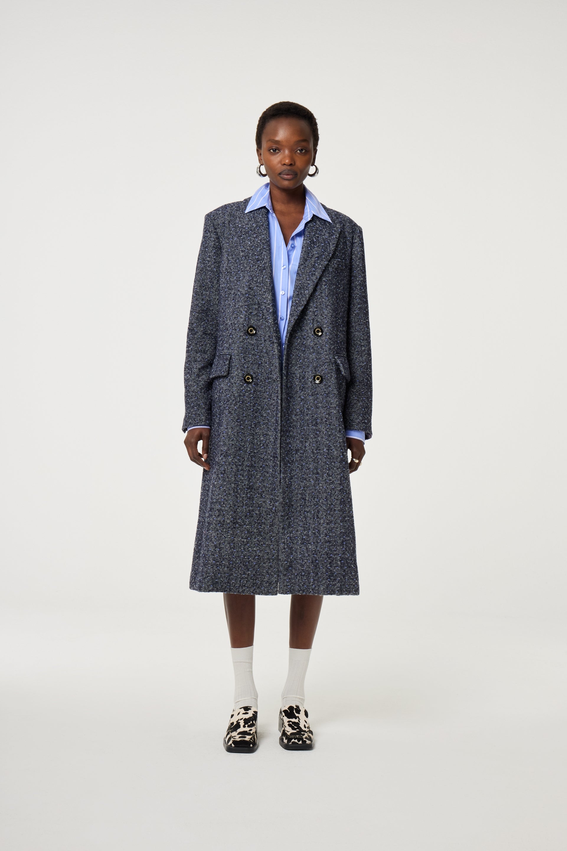 Sabine Coat | After Midnight Blue