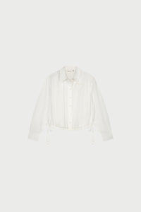 Flore Blouse | Crispy White