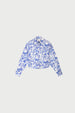 Haidy Blouse | Cosy White/Cobalt