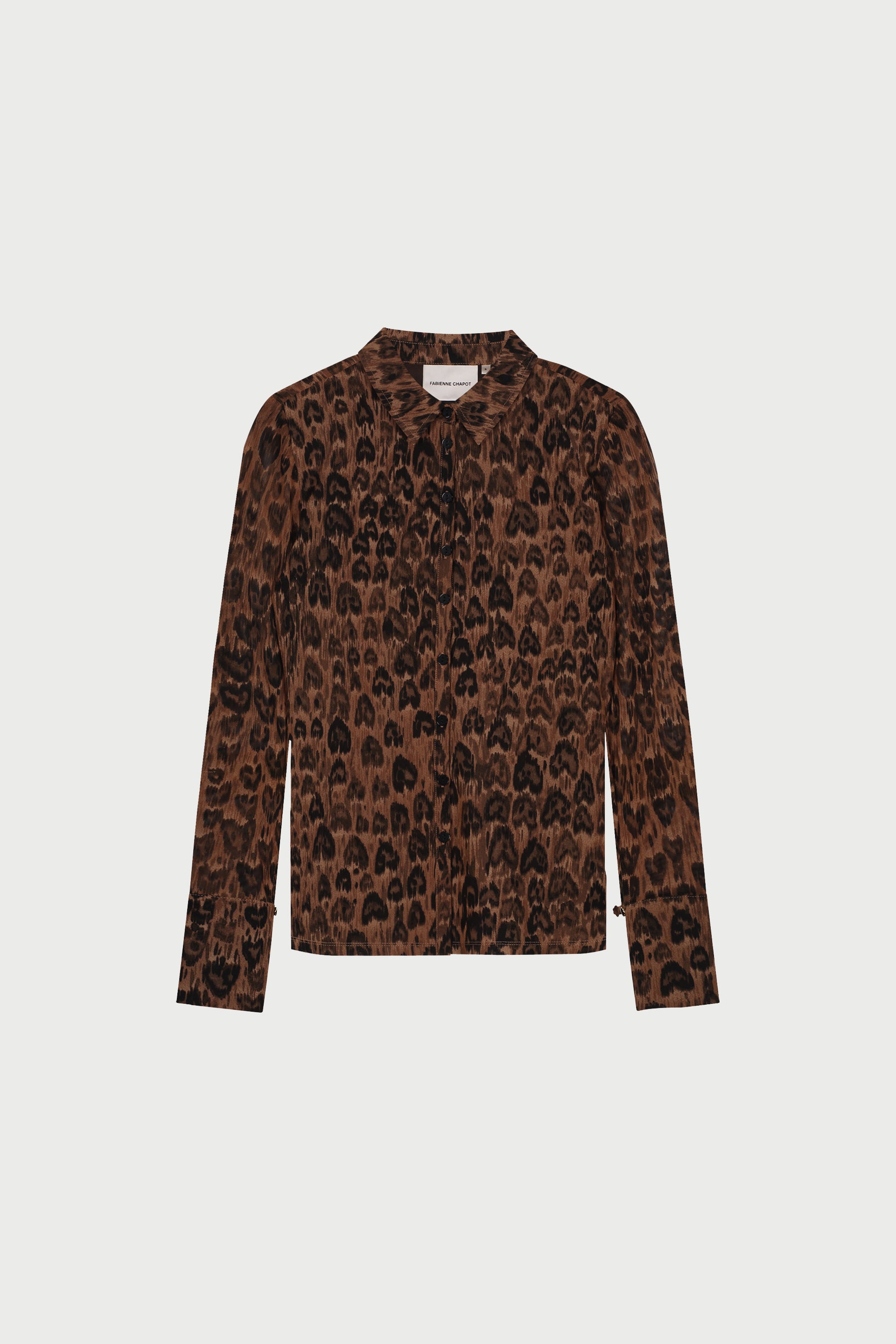 Kevis Blouse | Burnt Sugar/Black