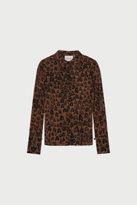 Kevis Blouse | Burnt Sugar/Black