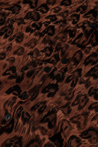 Kevis Blouse | Burnt Sugar/Black