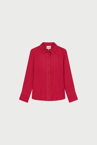 Stella Blouse | Disco Red