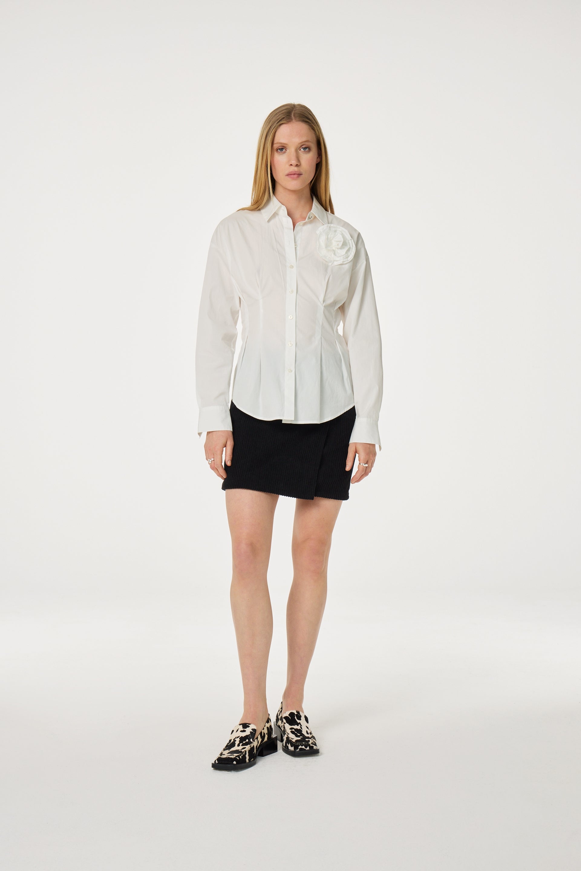 Irina Blouse | Crispy White