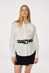 Irina Blouse | Crispy White