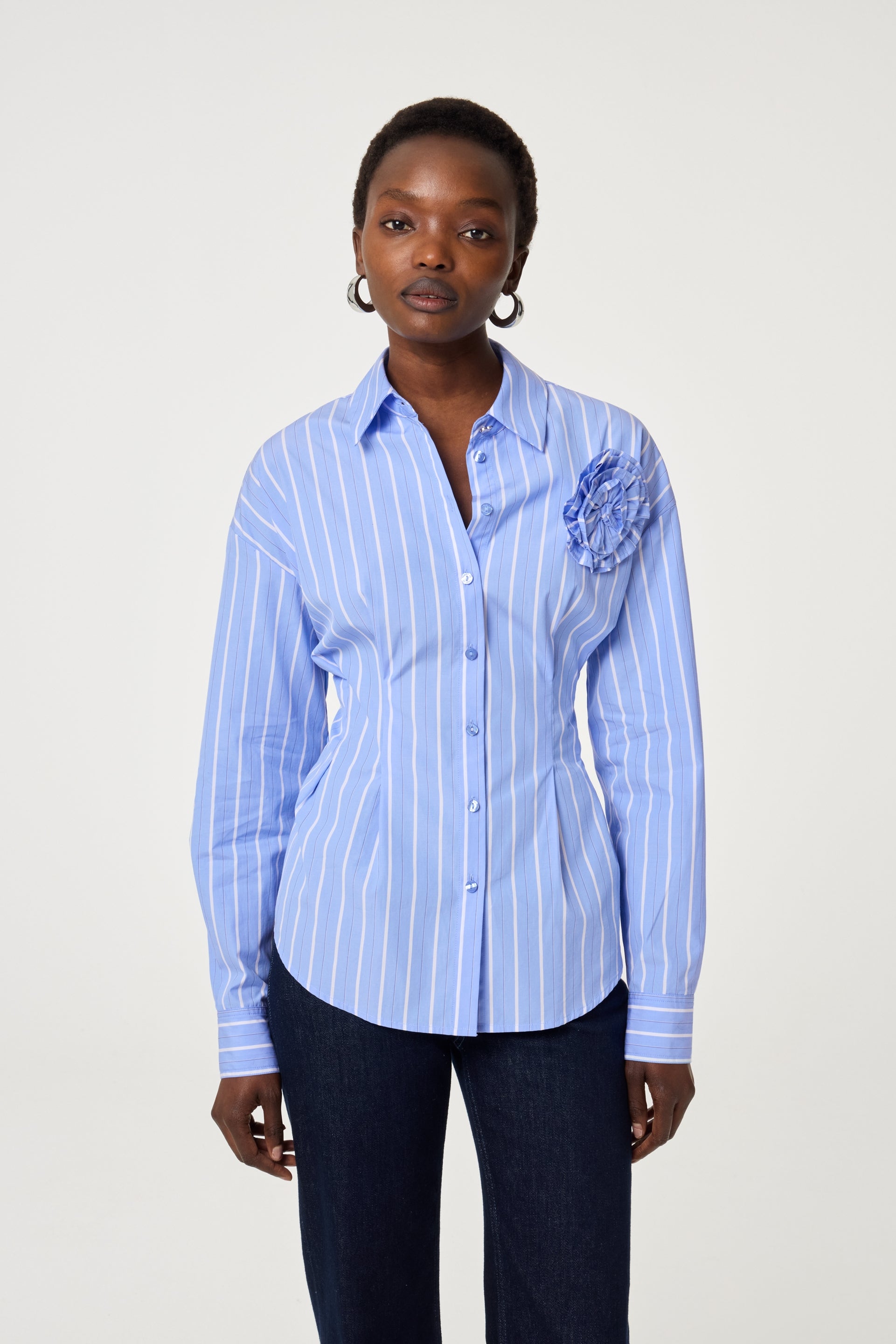 Irina Blouse | French Blue