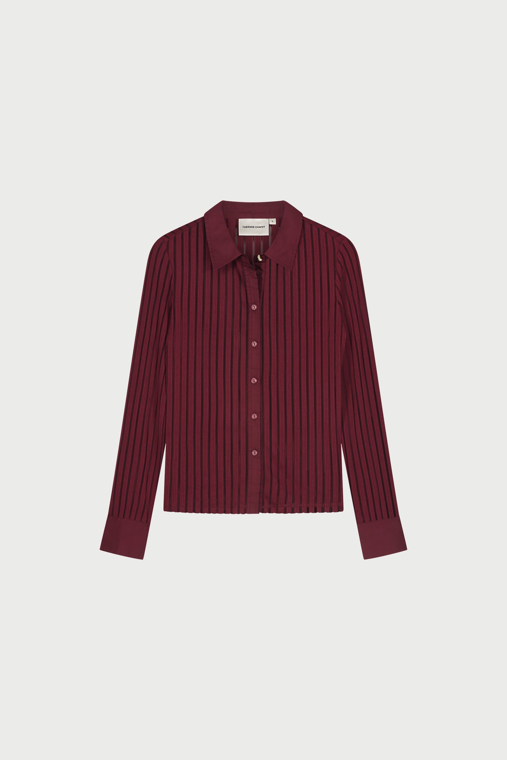 Georgia Blouse | Deep Burgundy