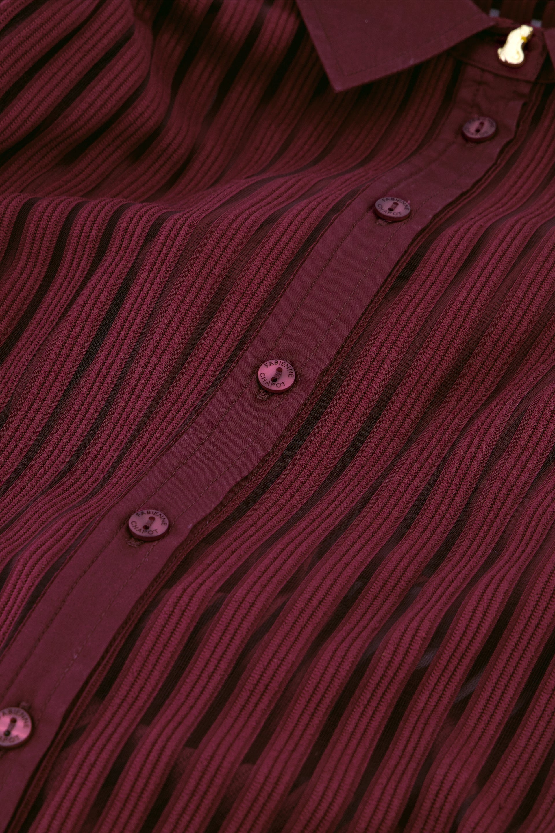 Georgia Blouse | Deep Burgundy