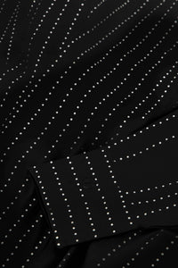 Irina Rhinestone Blouse | Black