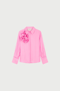 Rosette Blouse | Petal Pink