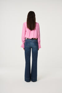 Rosette Blouse | Petal Pink