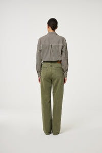 Alex Heart Blouse | Cosy White/Black Ink